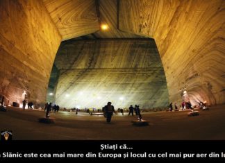 Salina Slănic, cea mai mare din Europa şi locul cu cel mai pur aer de pe planetă.