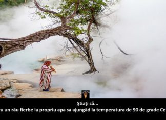Misterul râului care fierbe a fost dezlegat