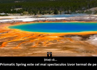 Grand Prismatic Spring, cel mai spectaculos izvor de pe glob