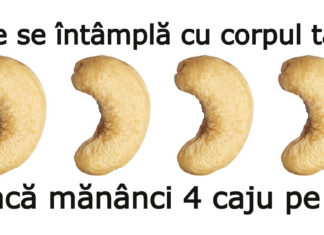 Ce se va întâmpla cu corpul tău dacă mănânci 4 caju în fiecare zi
