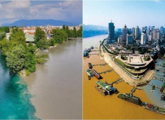 15 locuri incredibile unde două ape se întâlnesc, dar nu se amestecă
