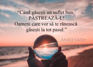 Când găsești un suflet bun, PĂSTREAZĂ-L!