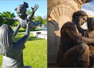 16 Sculpturi Superbe din toată lumea făcute din dragoste pentru mame