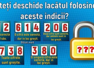 Puteți deschide lacătul folosind aceste indicii?