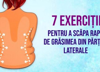 7 exerciții eficiente pentru a scăpa de excesul de grăsime din părțile laterale și din spate