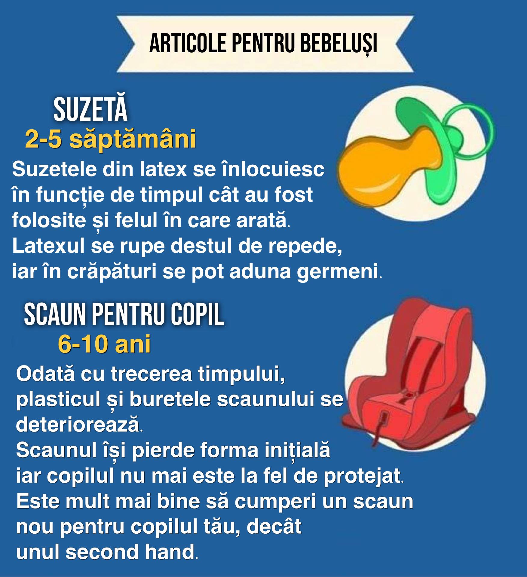 Articole pentru bebeluși
