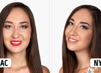 Această fată a cerut la cinci mărci de cosmetice de renume mondial să-i facă un machiaj profesional