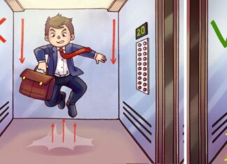 Cum să scapi cu viață dintr-un lift aflat în cădere