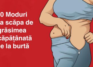 10 Moduri de a scăpa de grăsimea încăpățânată de la burtă