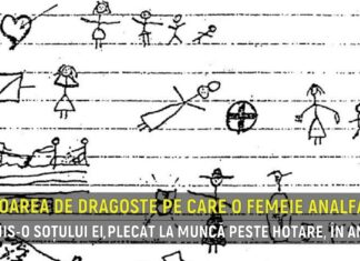 Scrisoarea de Dragoste pe care o Femeie Analfabetă i-a trimis-o soțului ei, plecat la muncă peste hotare, în anul 1973.