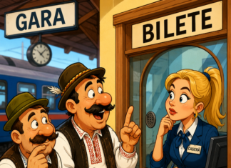 Doi ardeleni la ghișeul de bilete