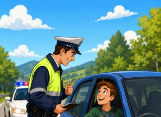 Cea mai neașteptată oprire în trafic