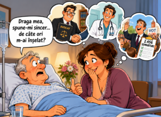 Soțul a vrut să afle cu cine l-a înșelat soția